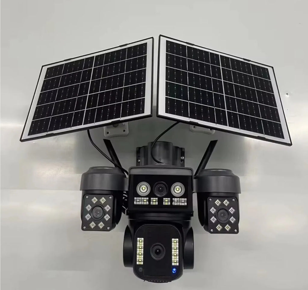 Solar Light 4G Triple Lens Dual Lens Solar Camera – Advanced Outdoor Security Solution
